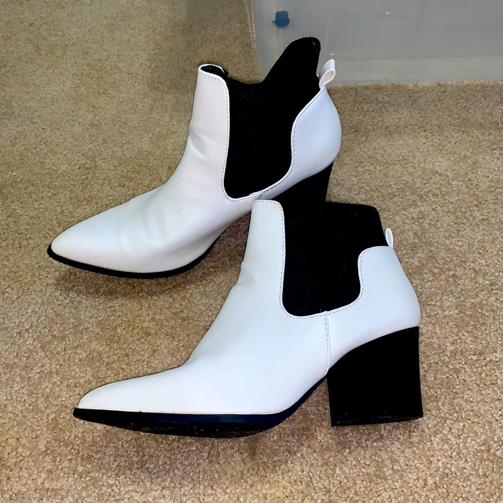 Cupid White Booties